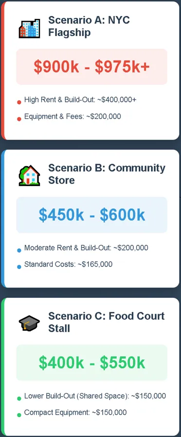 Wingstop Franchise 3 Investment Scenarios