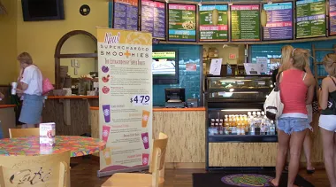 Tropical Smoothie Cafe interior