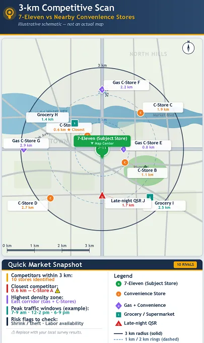 3-km Competitive Scan